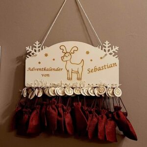 Adventkalender zum Hängen